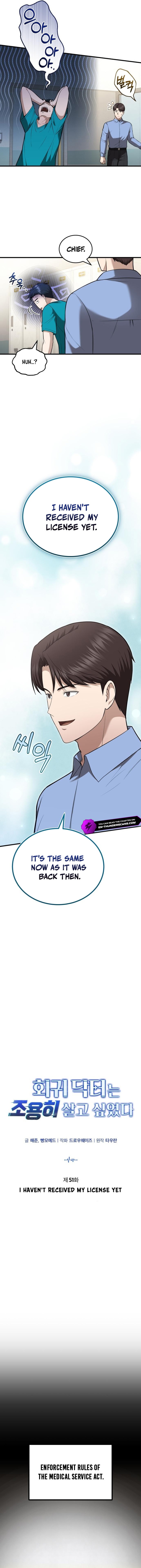 The Regressed Doctor Just Wanted to Live Quietly Chapter 51 — Page 8