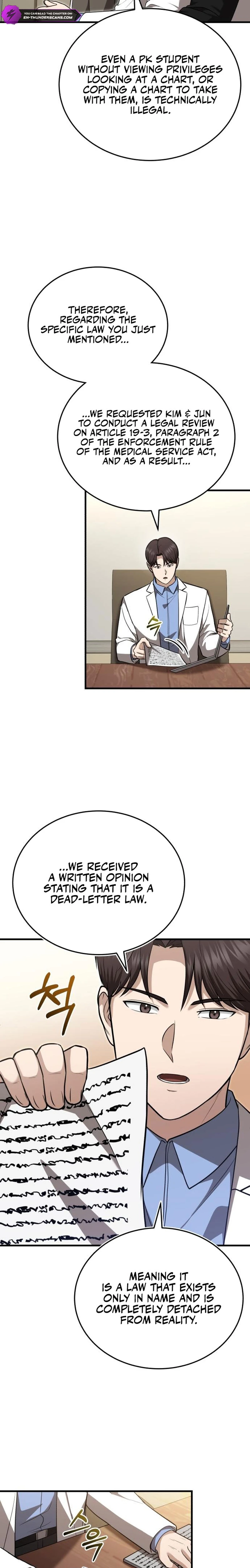 The Regressed Doctor Just Wanted to Live Quietly Chapter 53 — Page 13