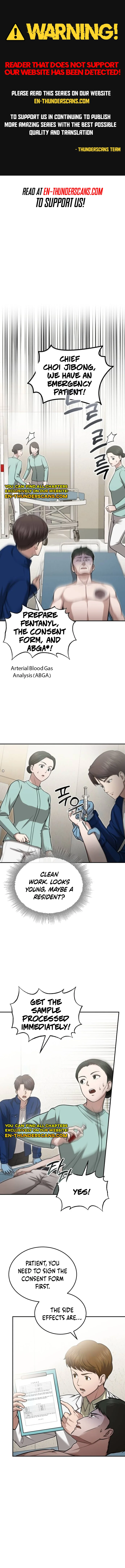 The Regressed Doctor Just Wanted to Live Quietly Chapter 6 — Page 1