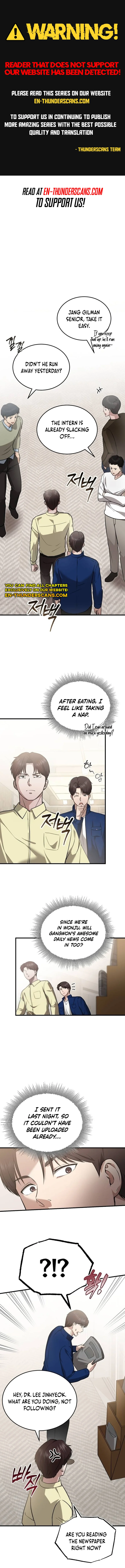 The Regressed Doctor Just Wanted to Live Quietly Chapter 7 — Page 1