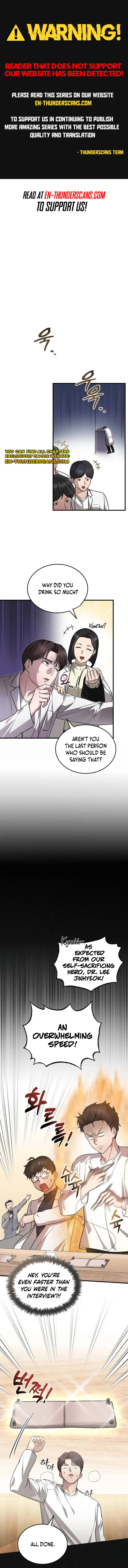 The Regressed Doctor Just Wanted to Live Quietly Chapter 8 — Page 1