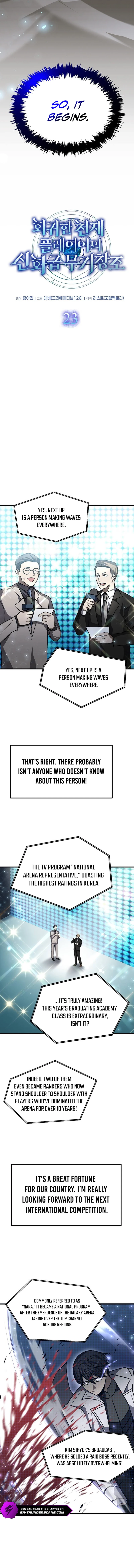 The Regressed Genius Player's Mythical-Rank Weapon Creation Chapter 23 — Page 2
