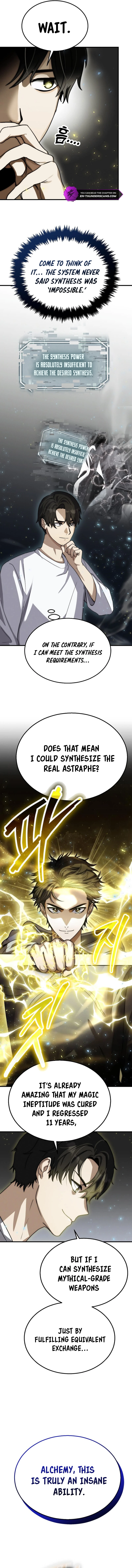 The Regressed Genius Player's Mythical-Rank Weapon Creation Chapter 3 — Page 7