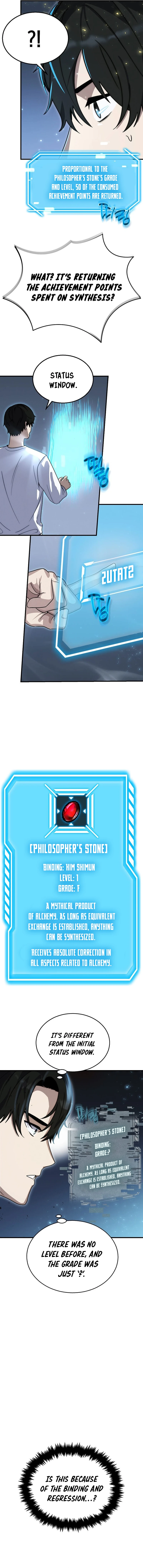 The Regressed Genius Player's Mythical-Rank Weapon Creation Chapter 3 — Page 9