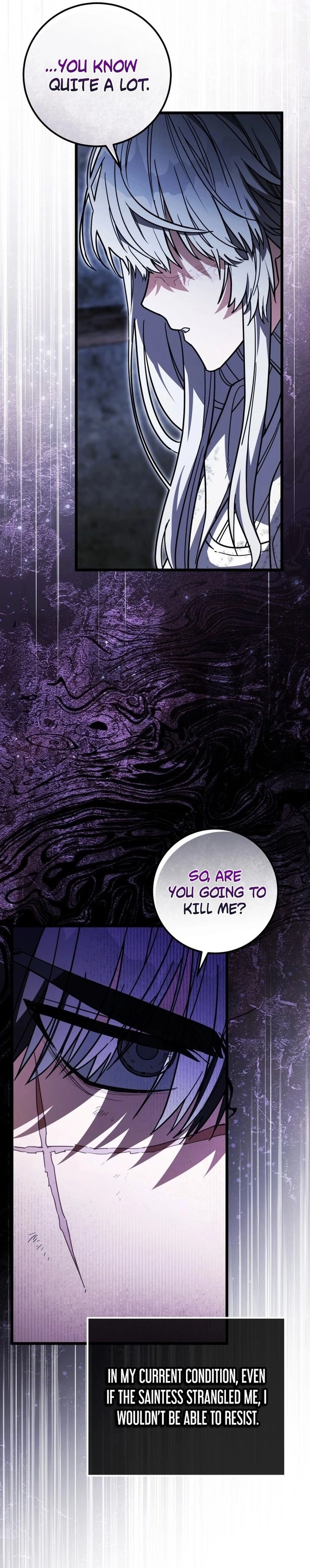 The Regressor and the Blind Saintess Chapter 1 — Page 110