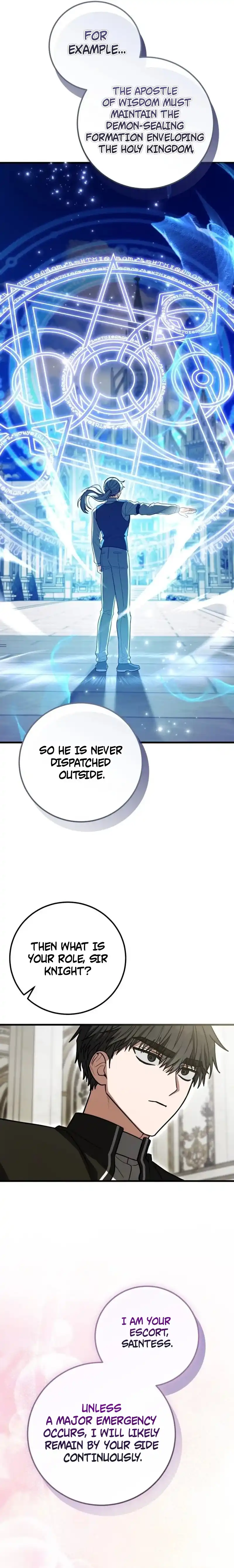 The Regressor and the Blind Saintess Chapter 17 — Page 7