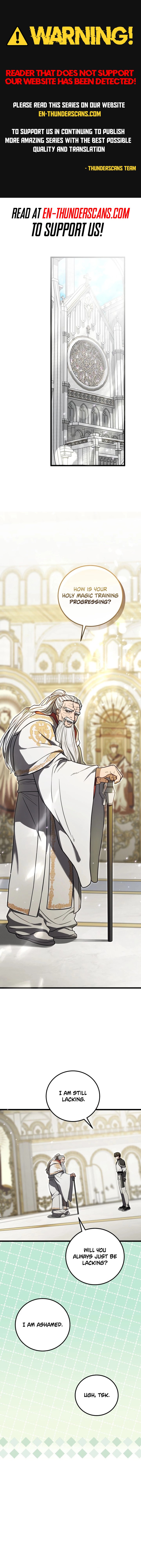 The Regressor and the Blind Saintess Chapter 8 — Page 1