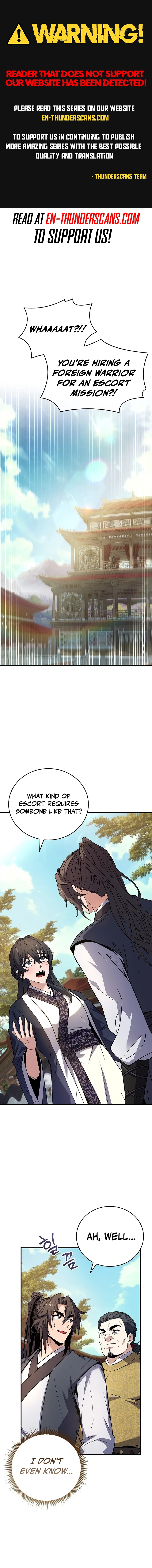 The Reincarnated Armed Escort Chapter 102 — Page 1