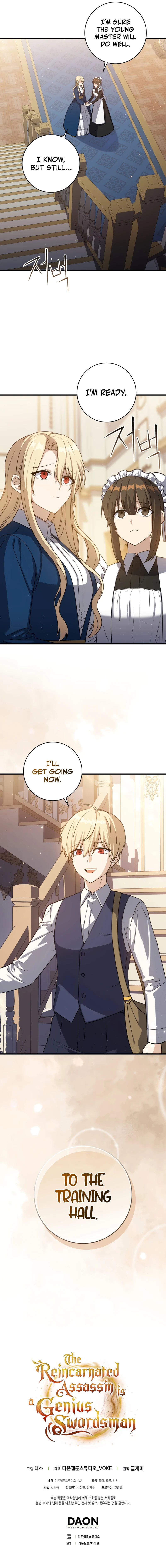 The Reincarnated Assassin Is a Swordmaster Chapter 7 — Page 13