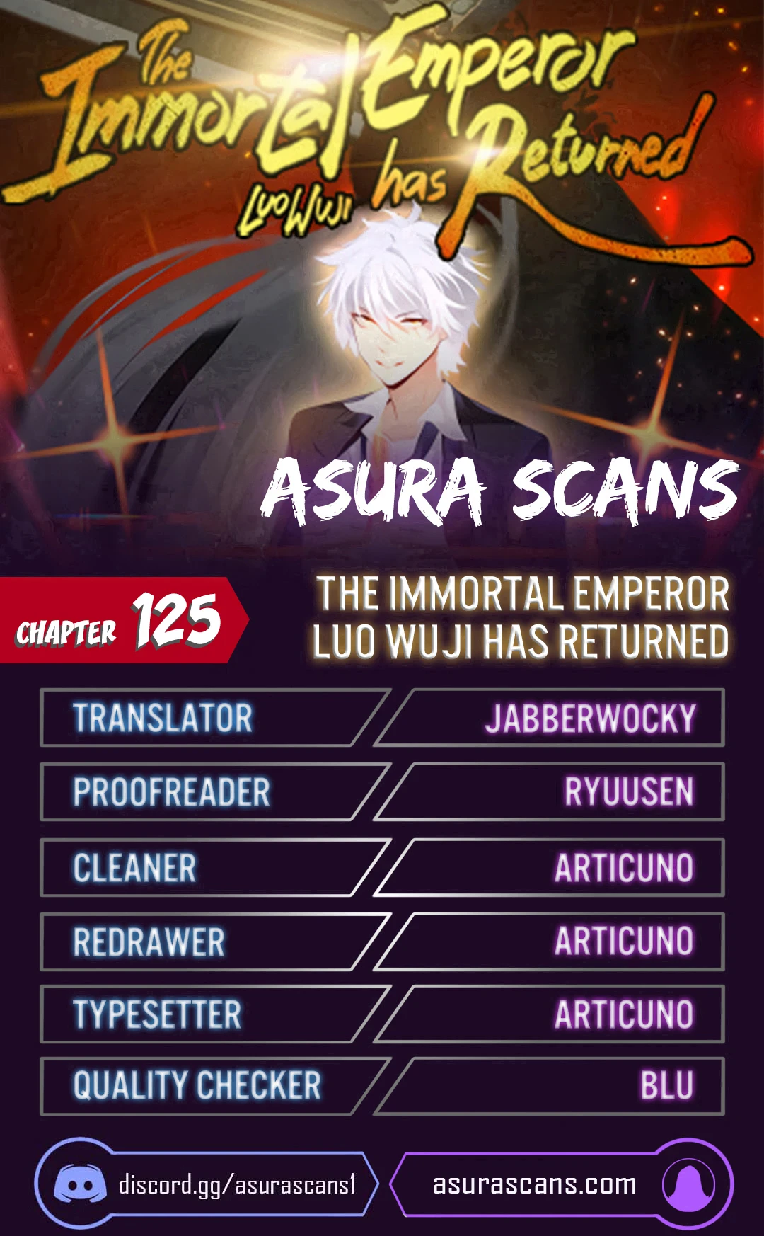 The Return of Immortal Emperor Luo Wuji Chapter 125 — Page 1