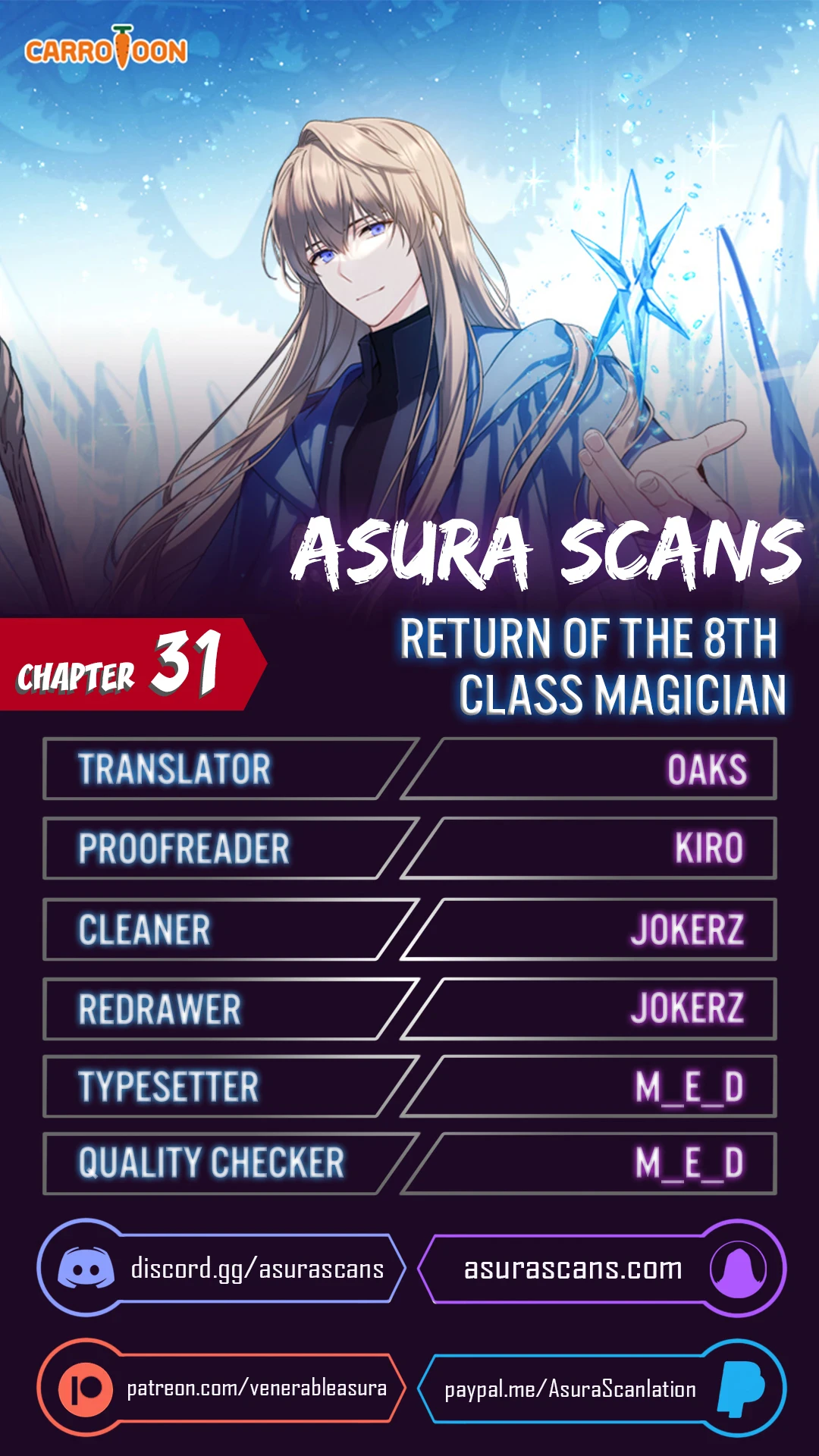 The Return of the 8th Class Mage Chapter 31 — Page 1