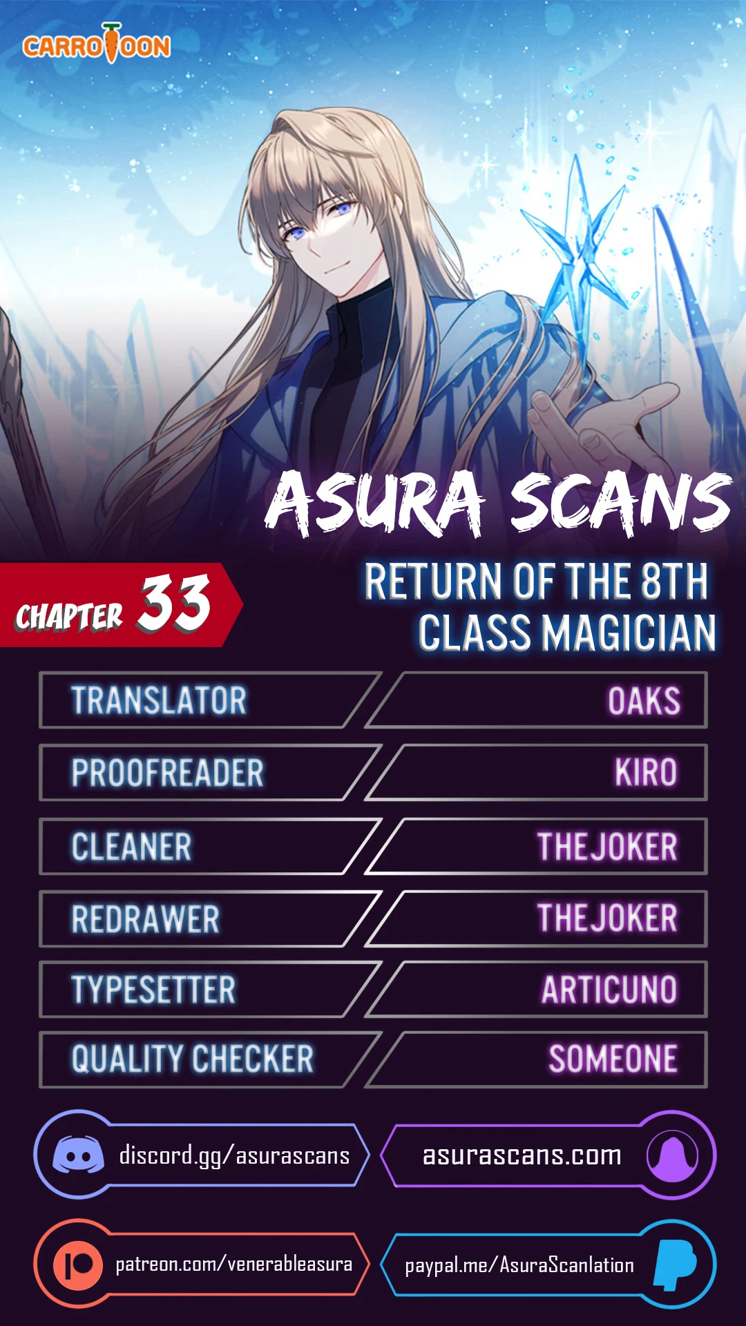 The Return of the 8th Class Mage Chapter 33 — Page 1