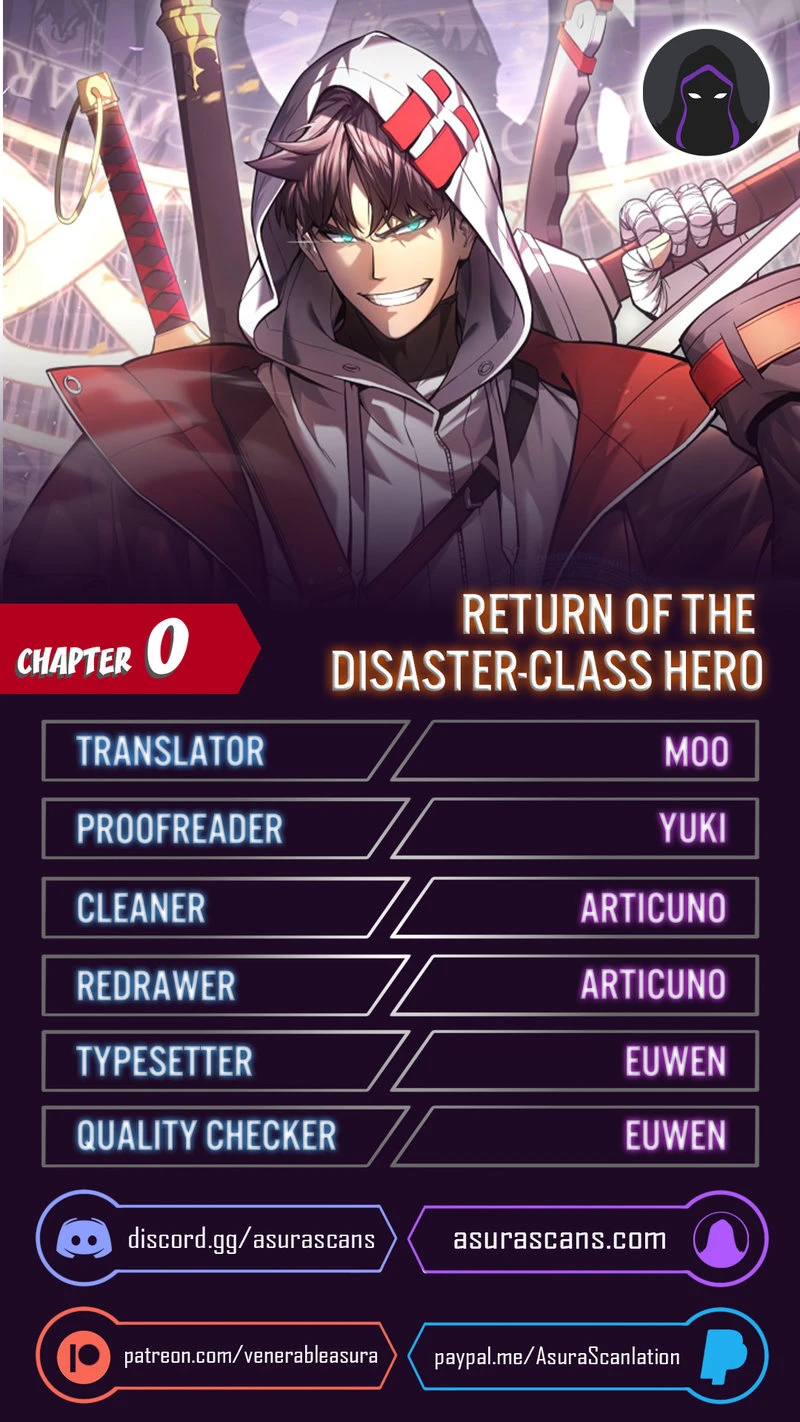 The Return of the Disaster-Class Hero Chapter 0 — Page 1