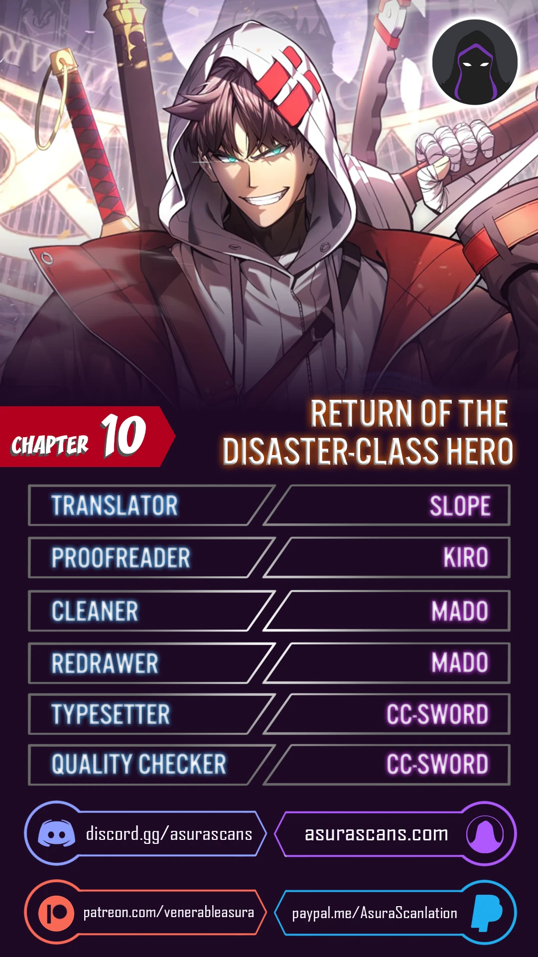 The Return of the Disaster-Class Hero Chapter 10 — Page 1