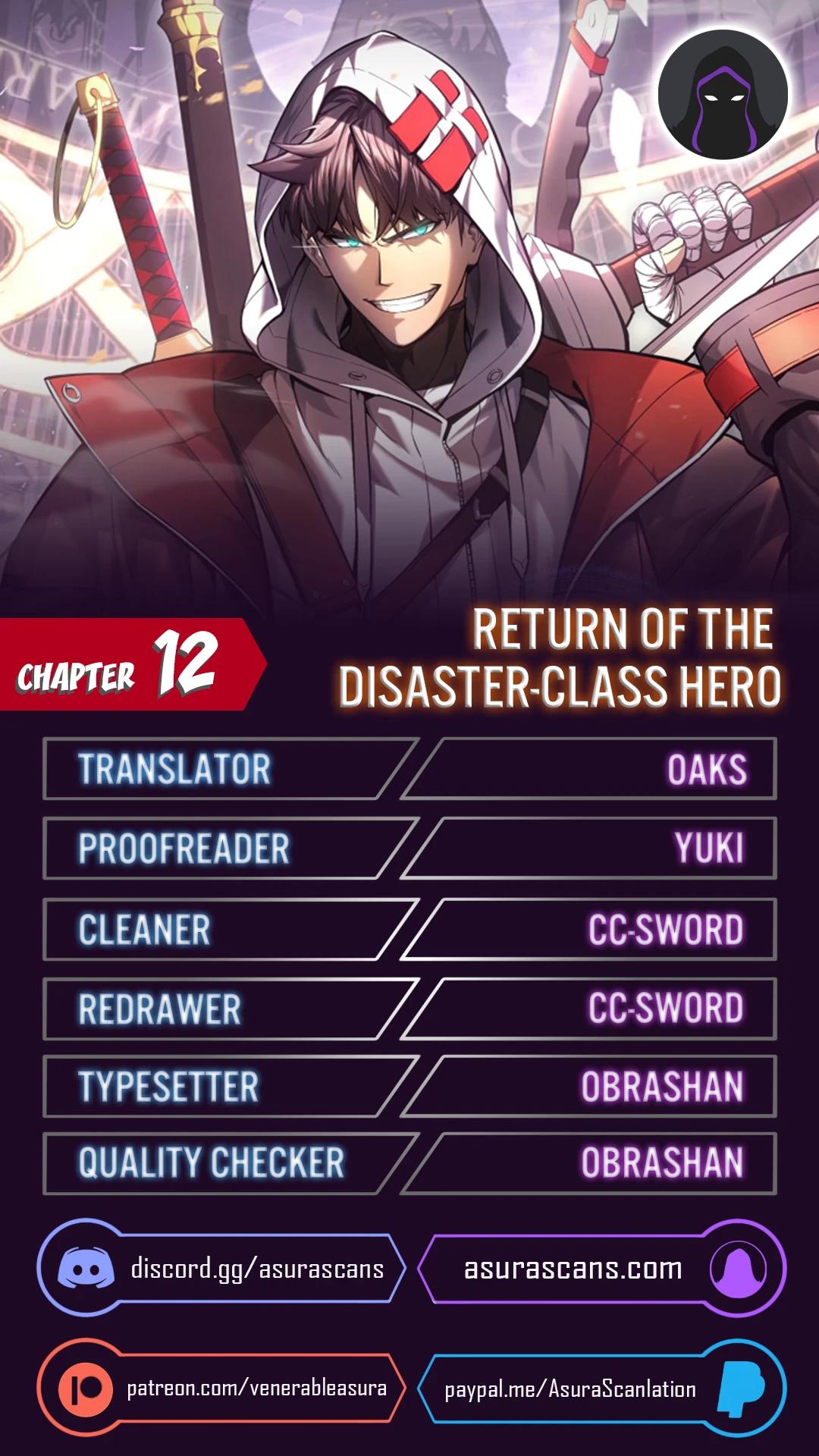 The Return of the Disaster-Class Hero Chapter 12 — Page 1