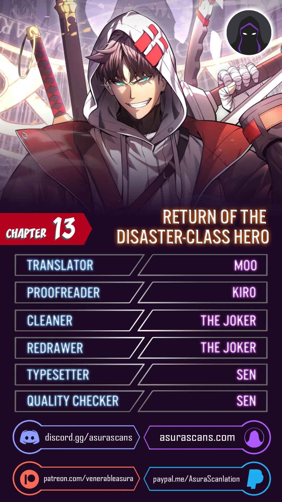 The Return of the Disaster-Class Hero Chapter 13 — Page 1