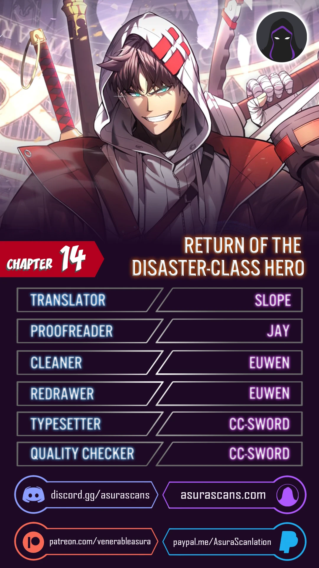The Return of the Disaster-Class Hero Chapter 14 — Page 1