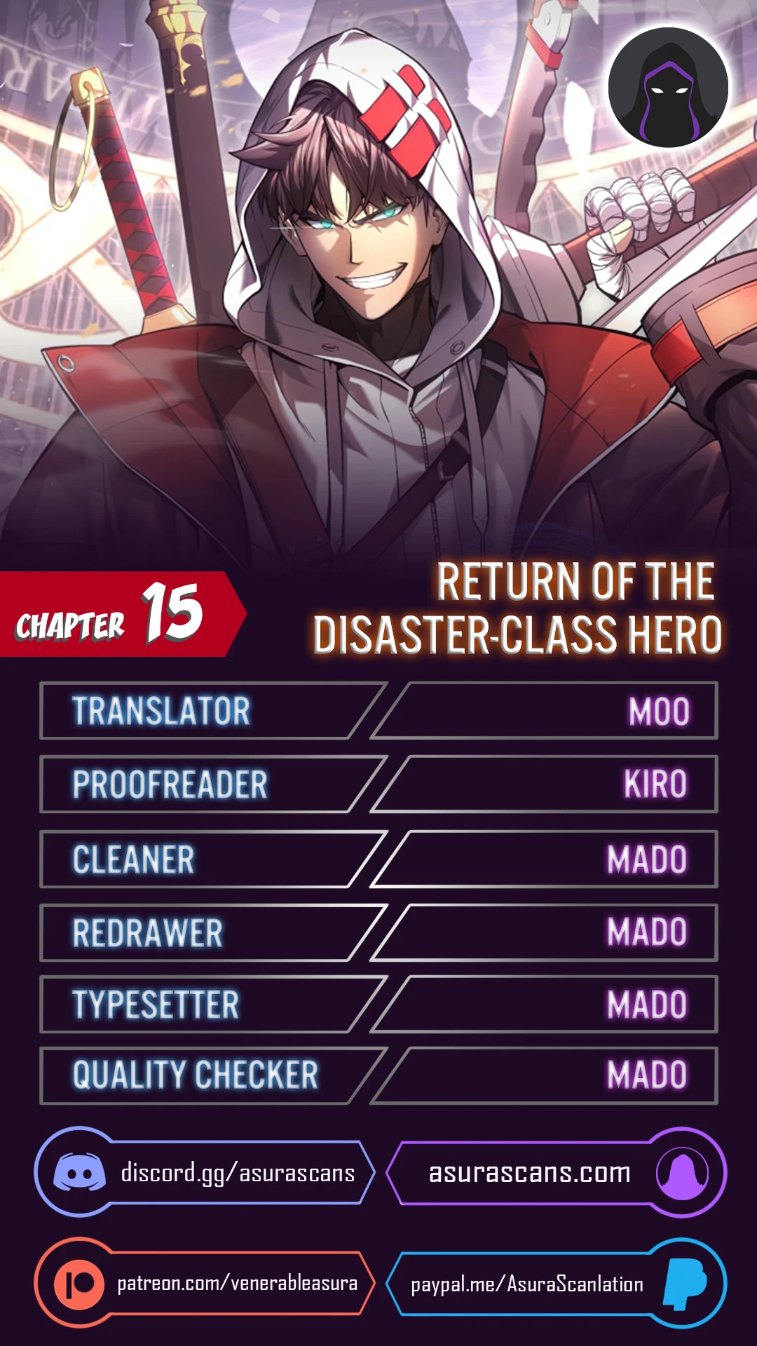 The Return of the Disaster-Class Hero Chapter 15 — Page 1