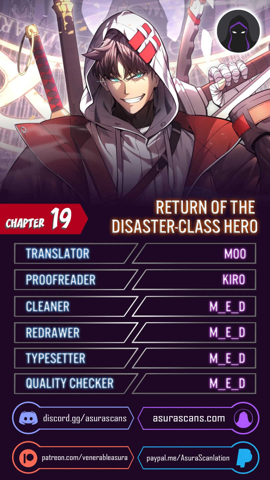 The Return of the Disaster-Class Hero Chapter 19 — Page 1