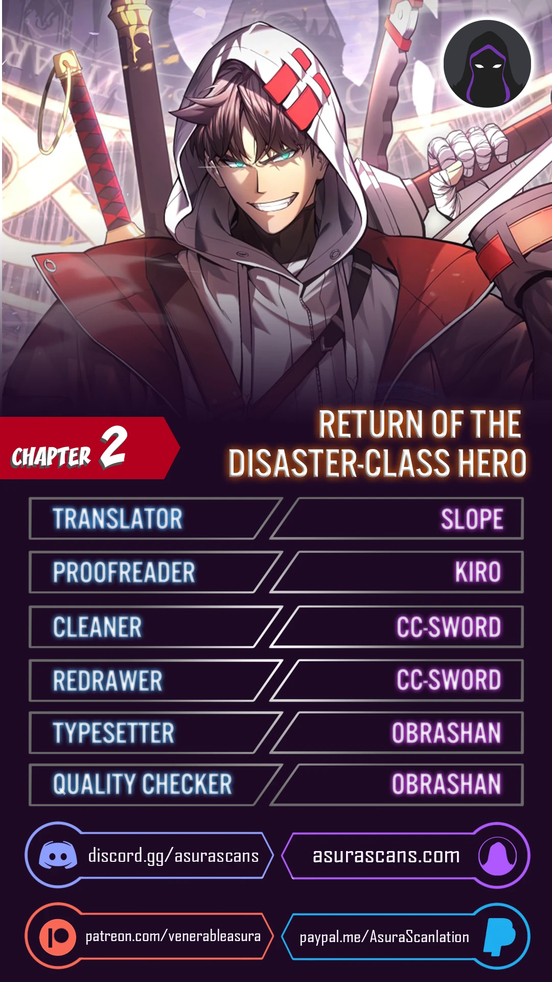 The Return of the Disaster-Class Hero Chapter 2 — Page 1
