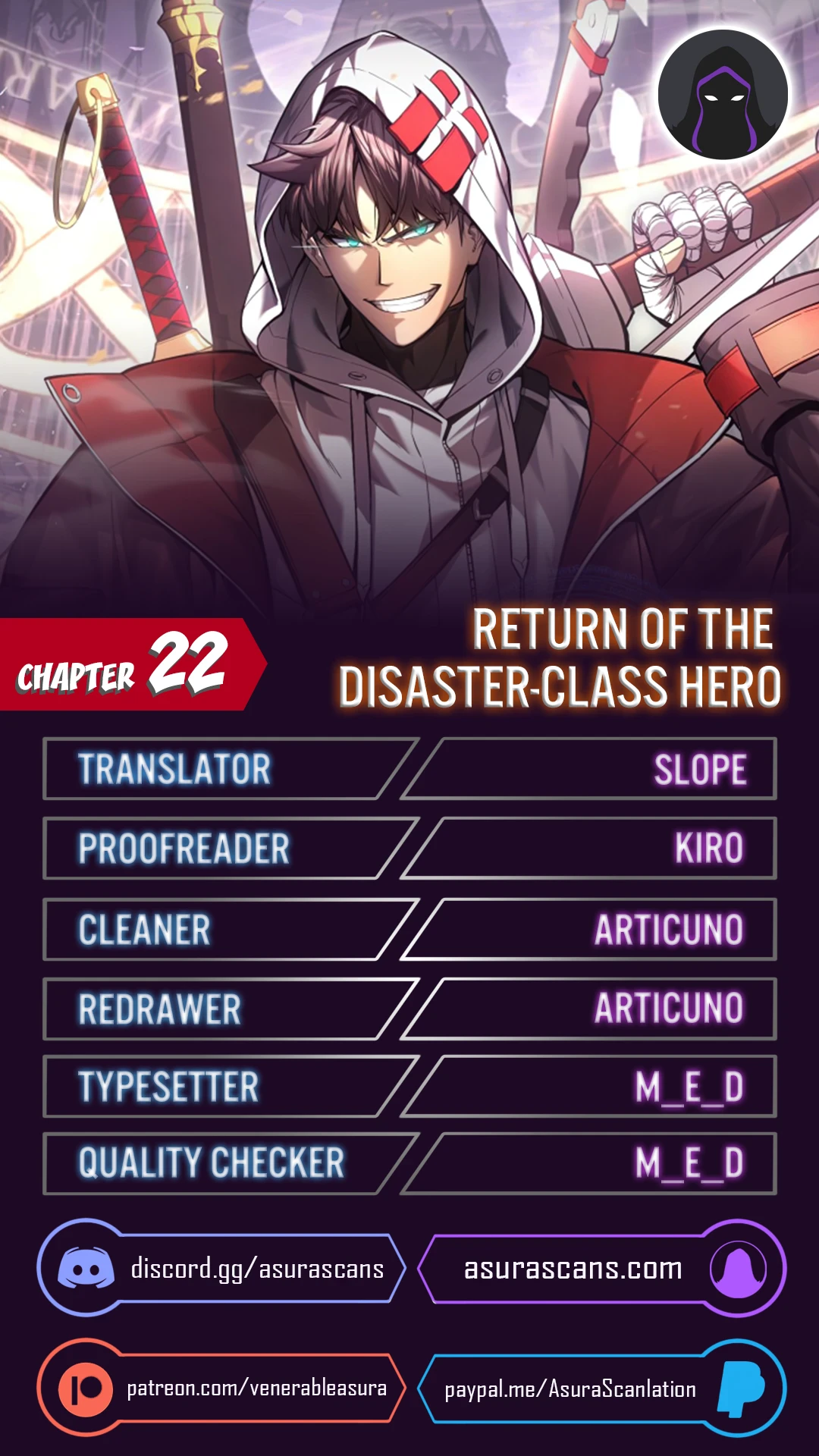 The Return of the Disaster-Class Hero Chapter 22 — Page 1