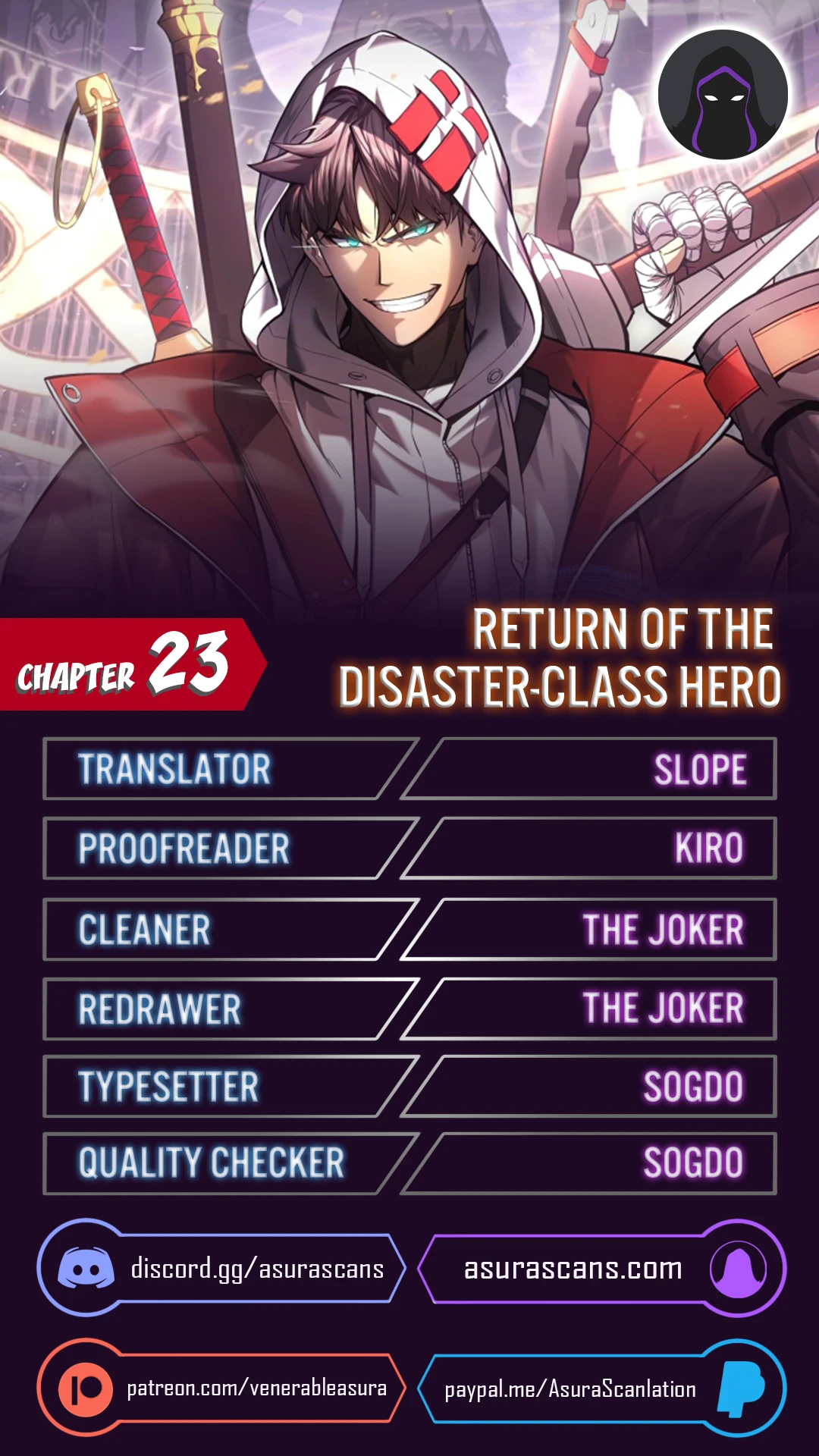 The Return of the Disaster-Class Hero Chapter 23 — Page 1