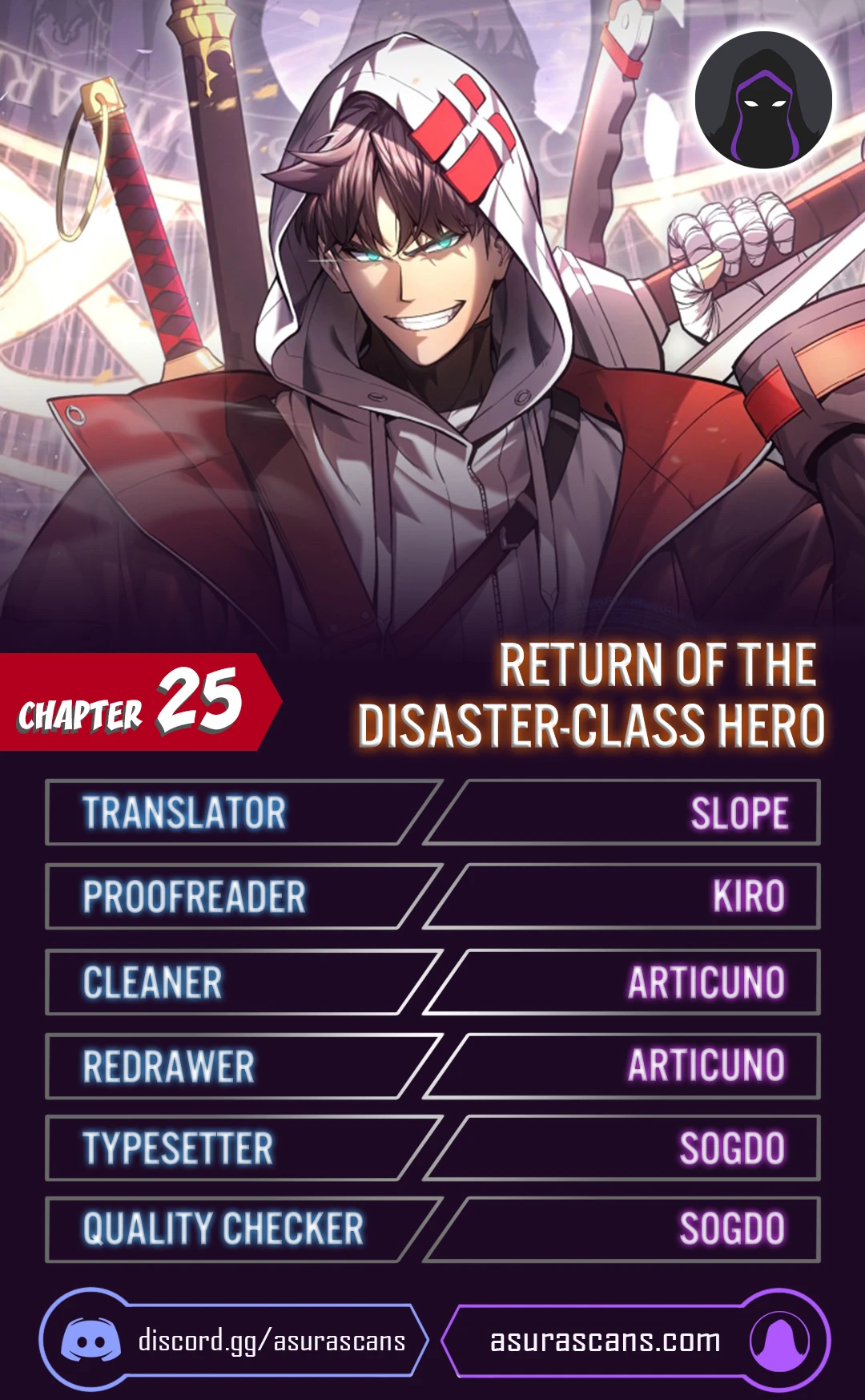 The Return of the Disaster-Class Hero Chapter 25 — Page 1