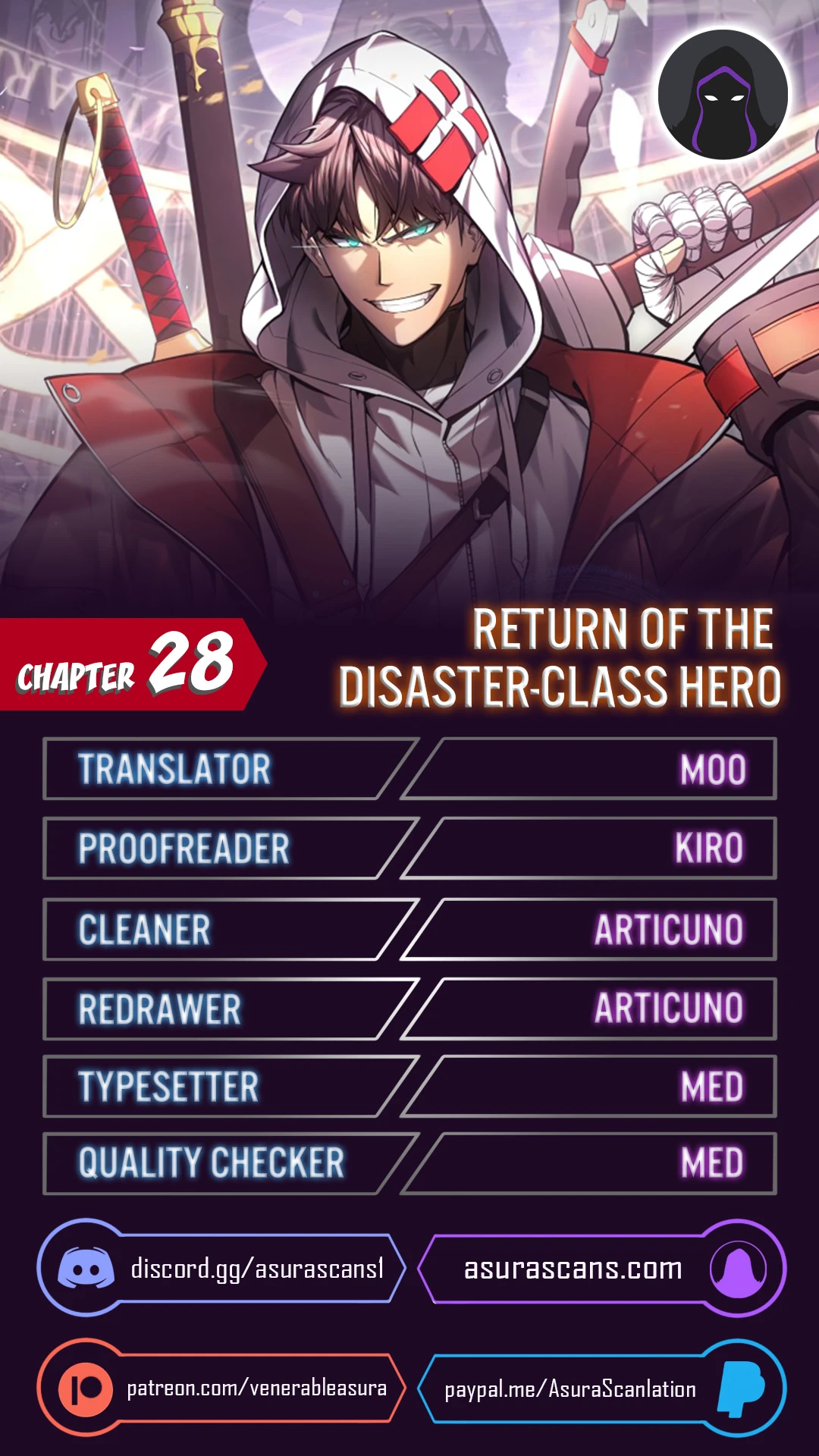 The Return of the Disaster-Class Hero Chapter 28 — Page 1