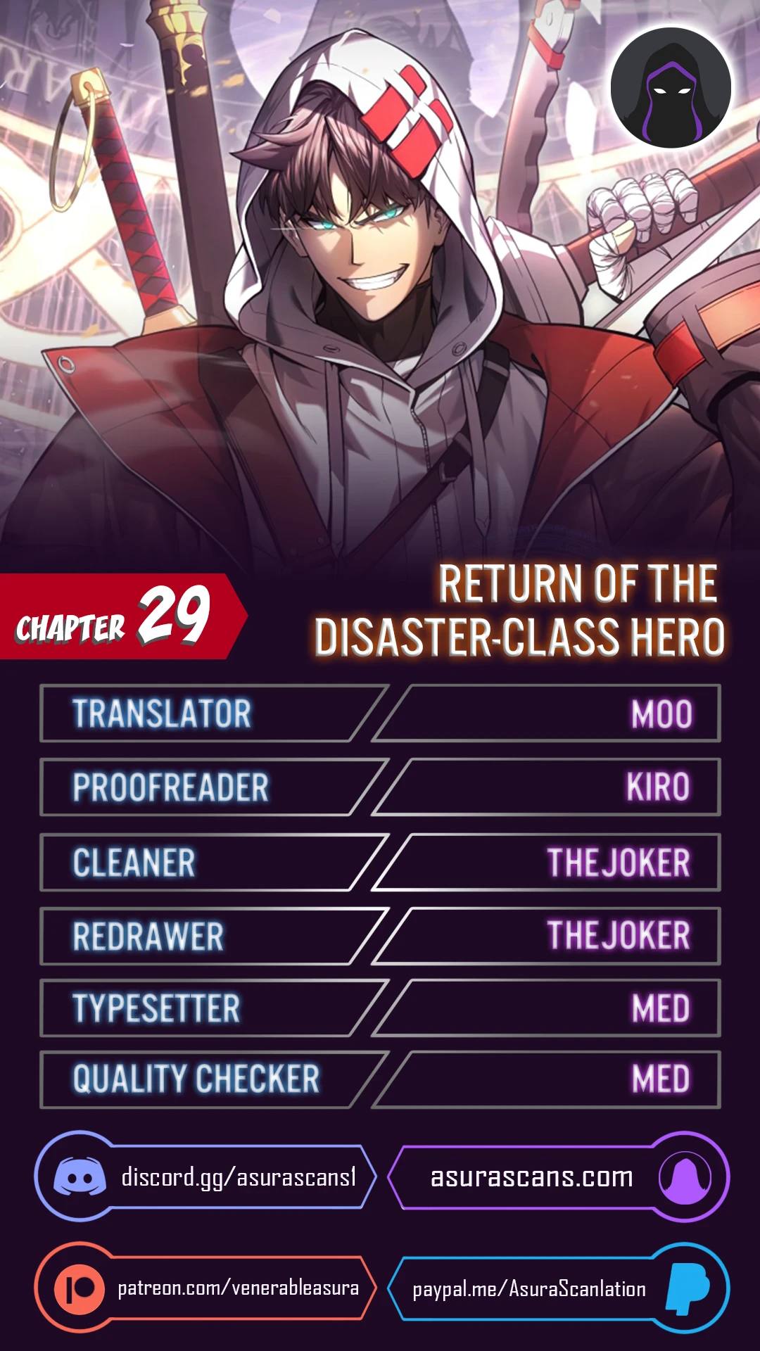 The Return of the Disaster-Class Hero Chapter 29 — Page 1