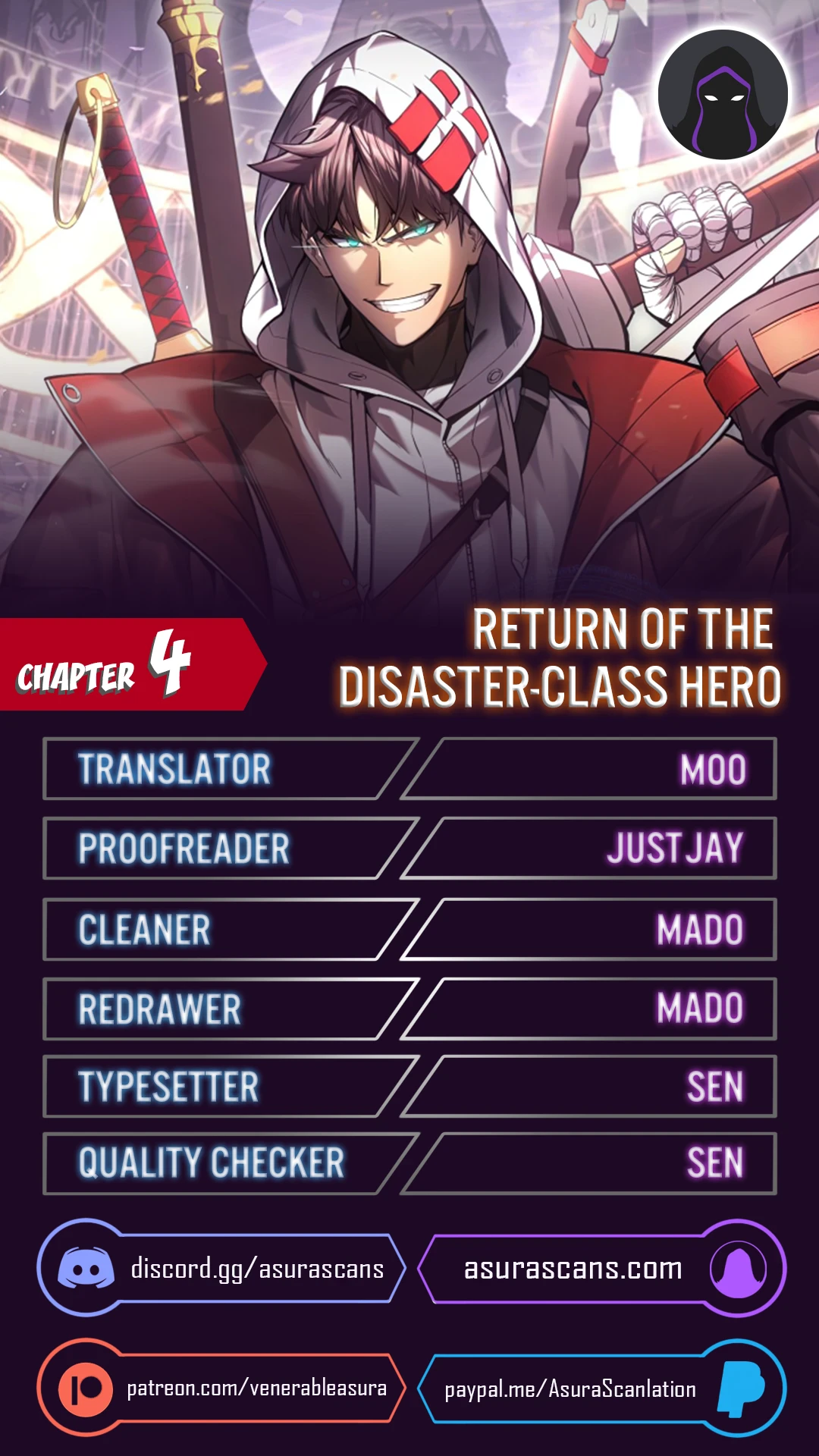 The Return of the Disaster-Class Hero Chapter 4 — Page 1
