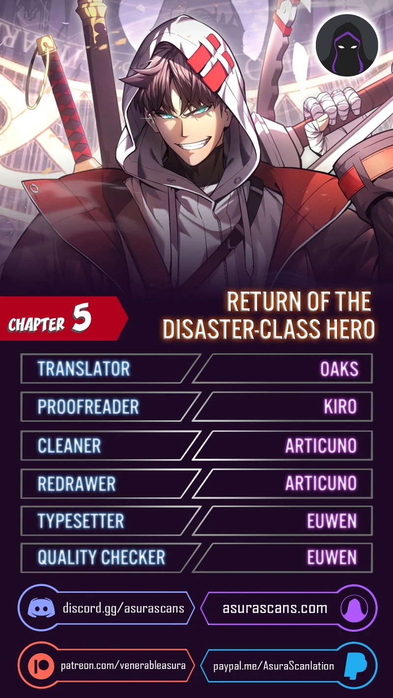 The Return of the Disaster-Class Hero Chapter 5 — Page 1