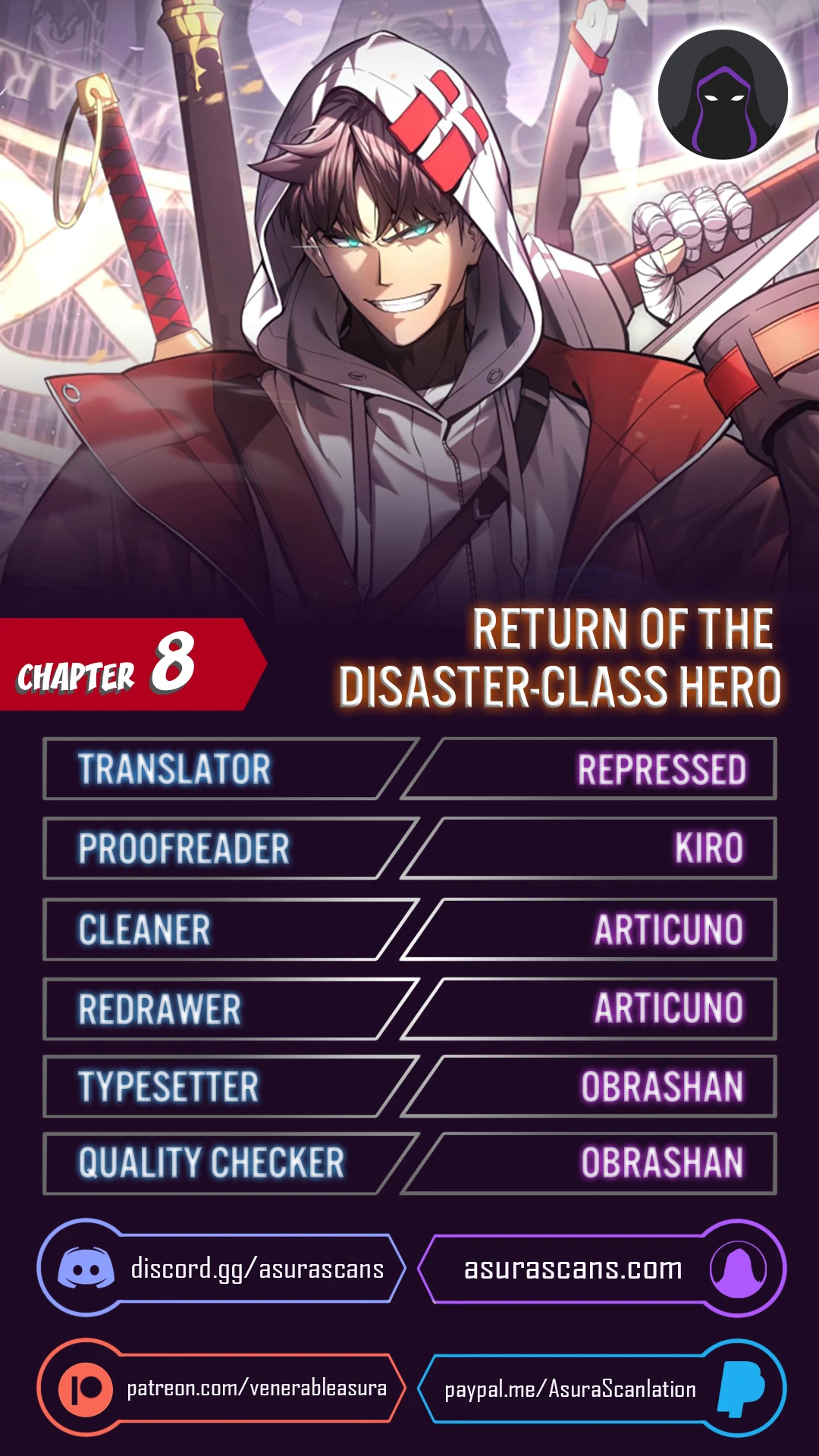 The Return of the Disaster-Class Hero Chapter 8 — Page 1