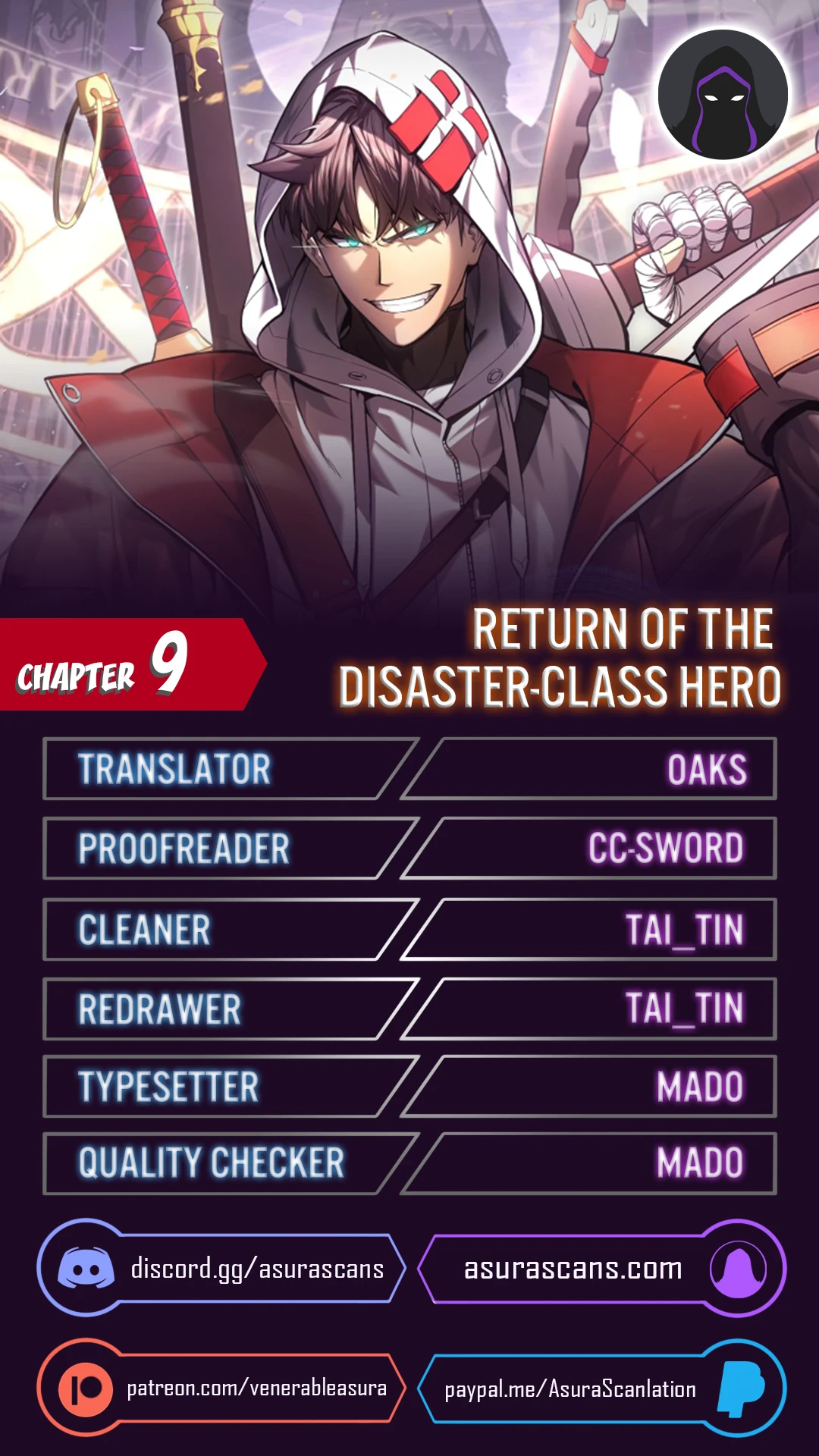 The Return of the Disaster-Class Hero Chapter 9 — Page 1