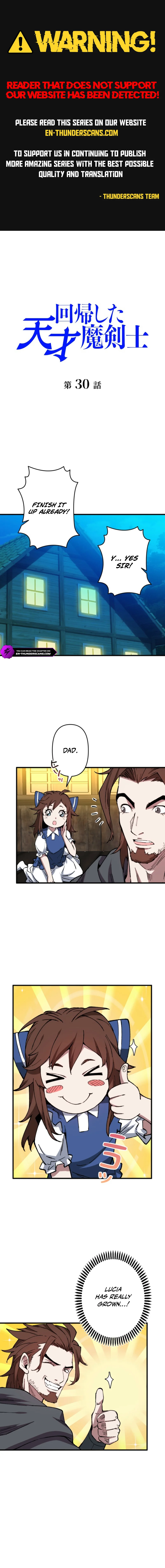 The Return of the Genius Magic Swordsman Chapter 30 — Page 1