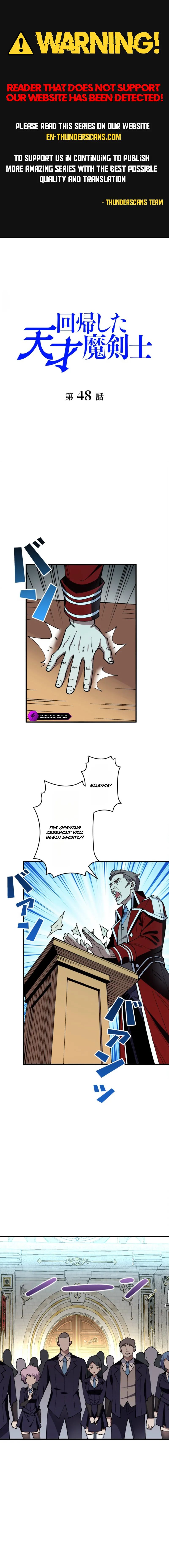 The Return of the Genius Magic Swordsman Chapter 48 — Page 1