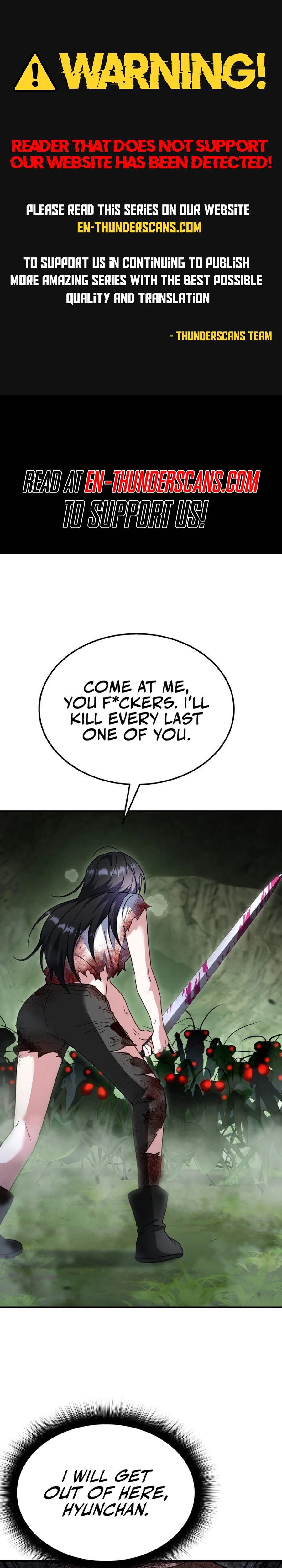 The Returned C-Rank Tank Won't Die! Chapter 2 — Page 1