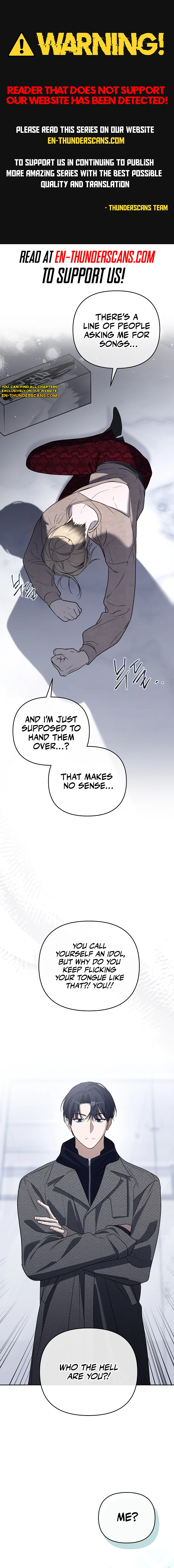 The Rogue Producer Survives as an Idol Chapter 4 — Page 1