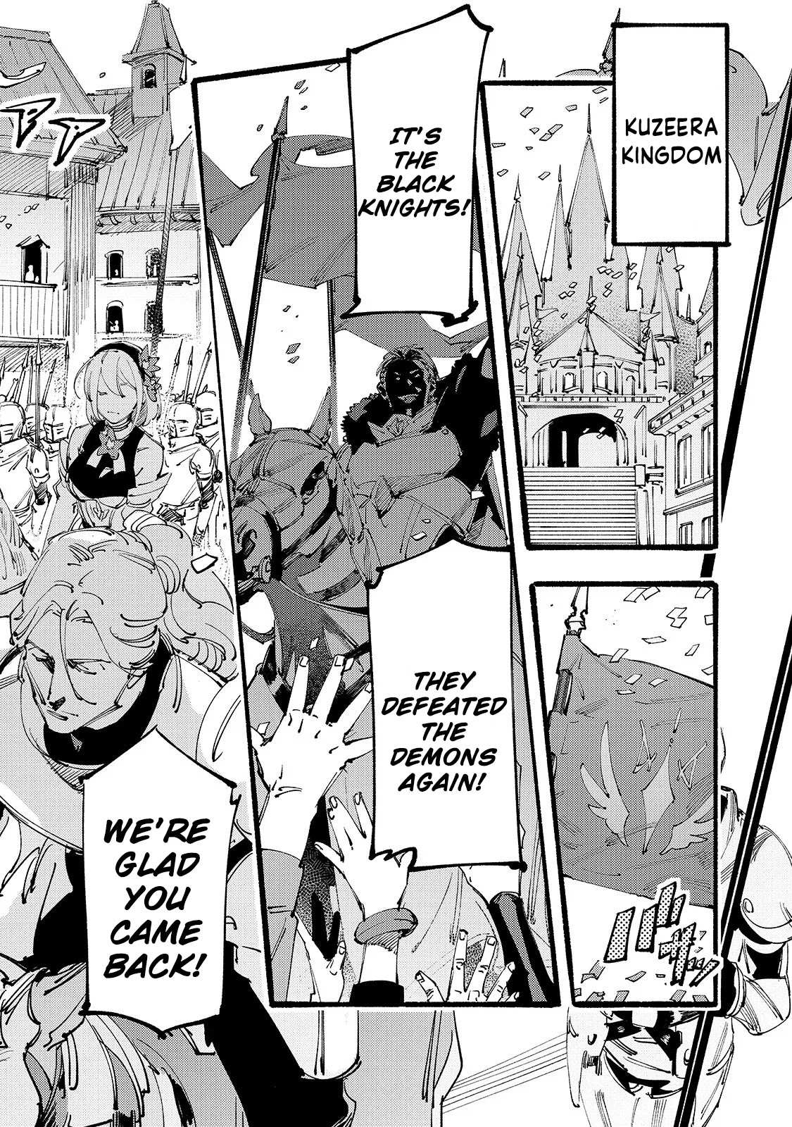 The S*ave of the “Black Knights” Is Recruited by the “White Adventure’s Guild” As an S-ranked Adventurer Chapter 1 — Page 4