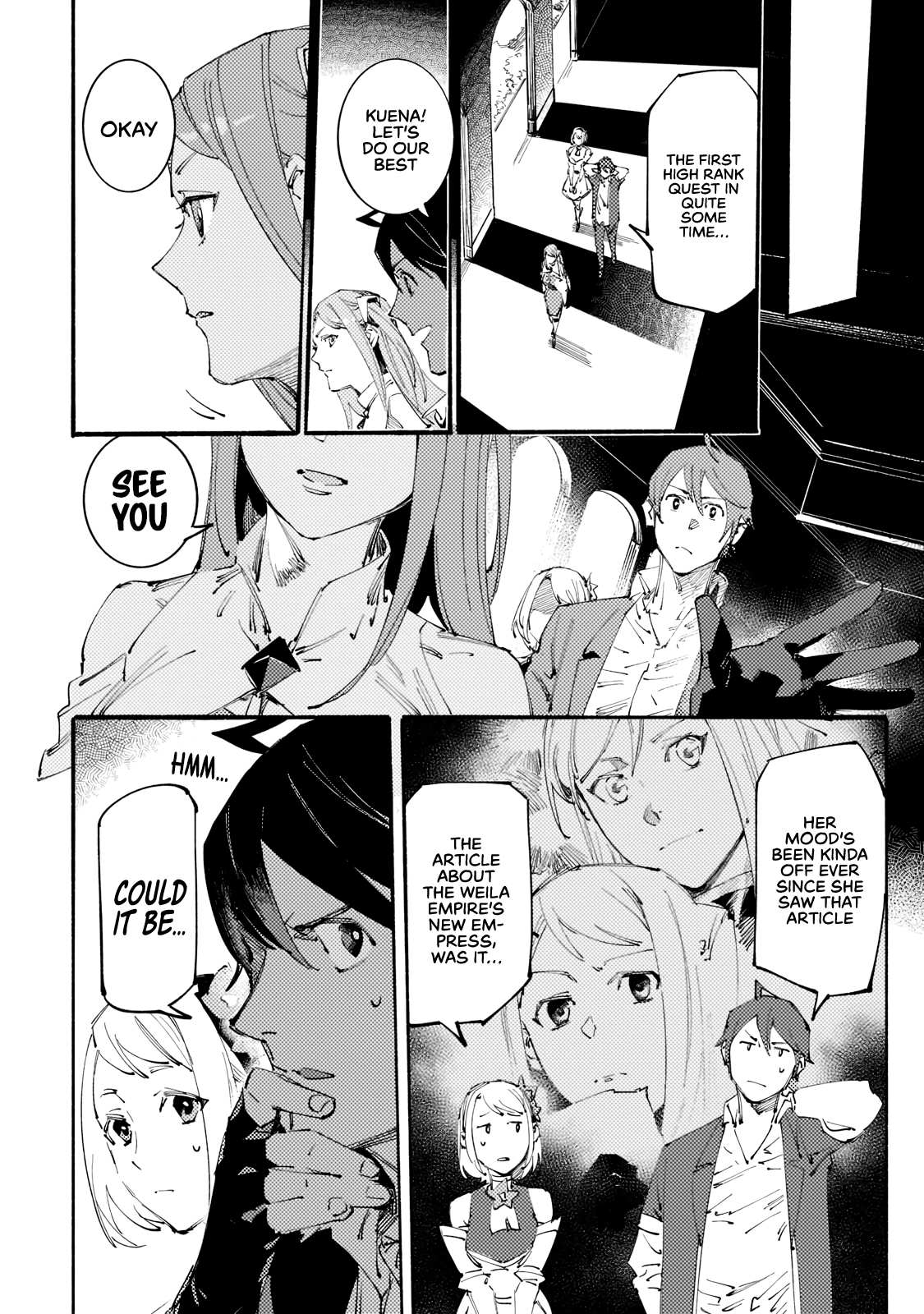The S*ave of the “Black Knights” Is Recruited by the “White Adventure’s Guild” As an S-ranked Adventurer Chapter 13 — Page 11