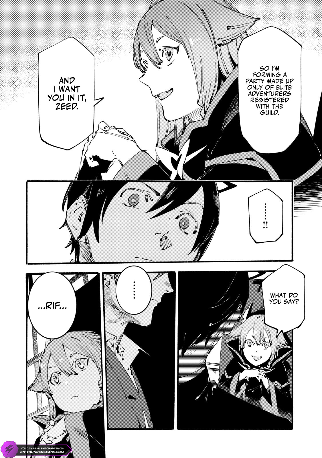 The S*ave of the “Black Knights” Is Recruited by the “White Adventure’s Guild” As an S-ranked Adventurer Chapter 19 — Page 5