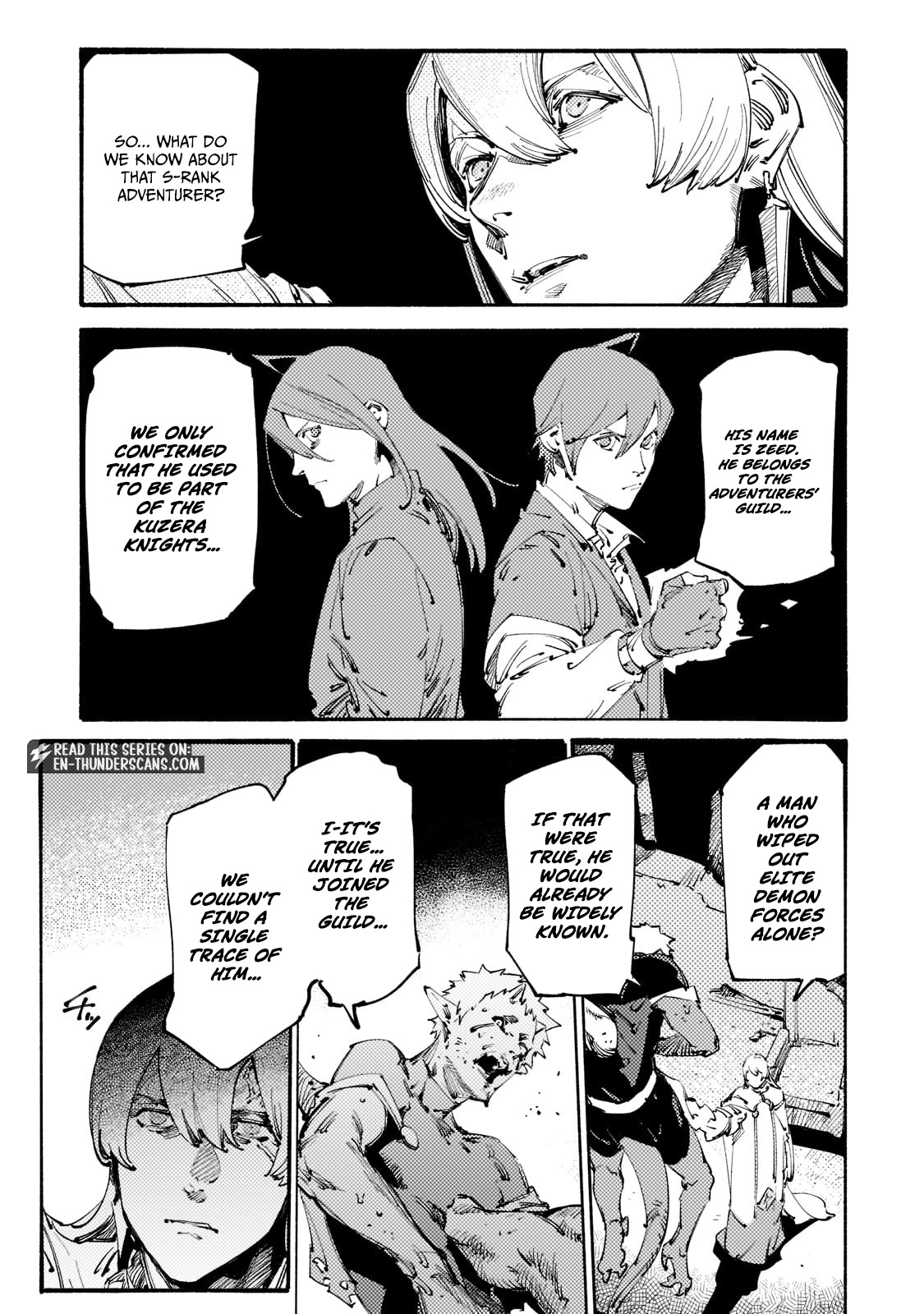 The S*ave of the “Black Knights” Is Recruited by the “White Adventure’s Guild” As an S-ranked Adventurer Chapter 21 — Page 3