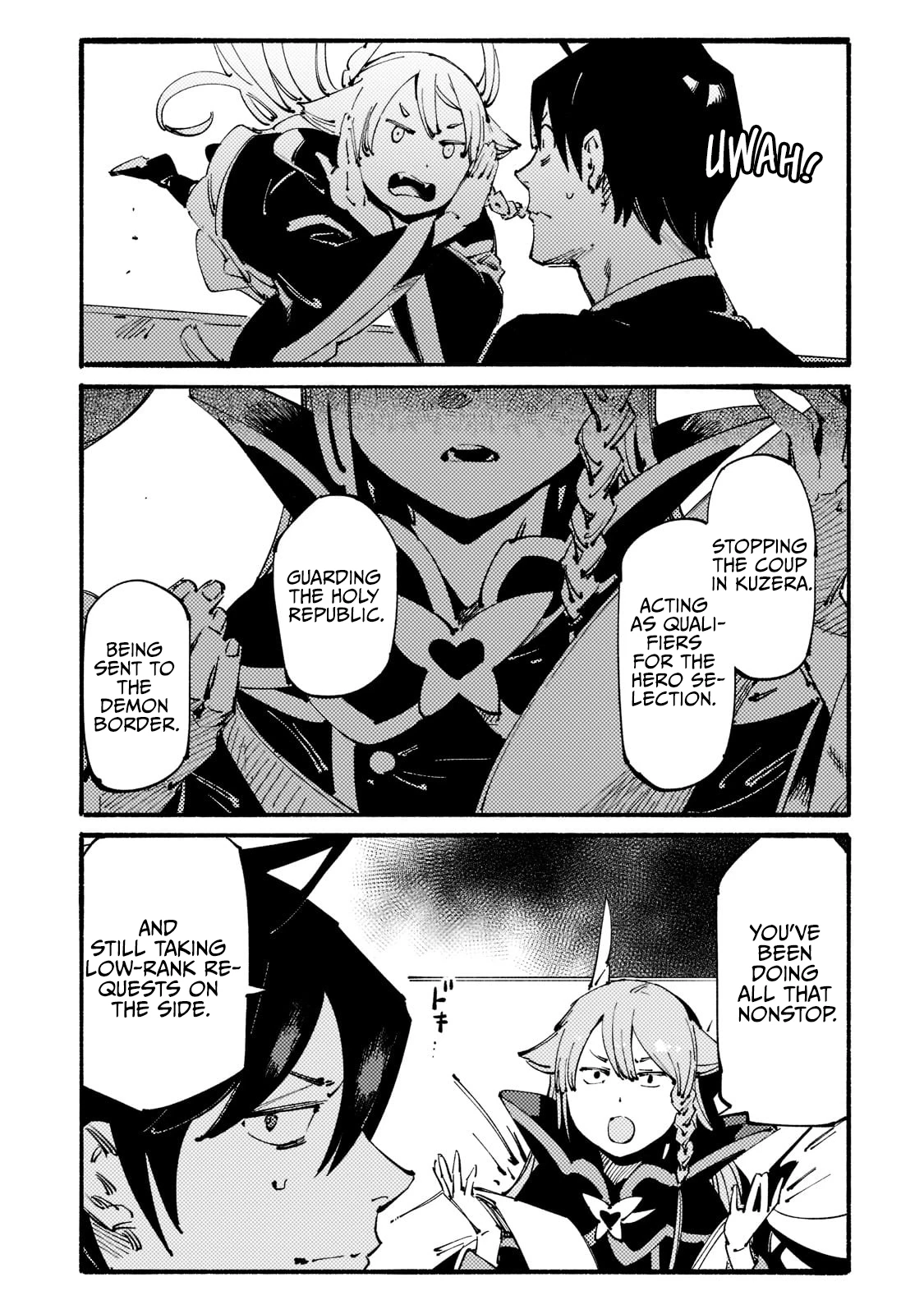 The S*ave of the “Black Knights” Is Recruited by the “White Adventure’s Guild” As an S-ranked Adventurer Chapter 22 — Page 14