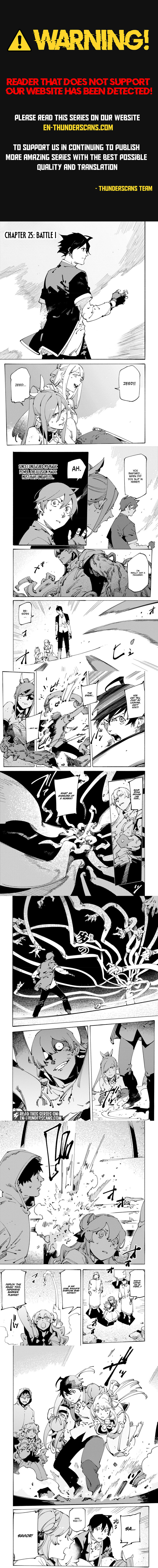The S*ave of the “Black Knights” Is Recruited by the “White Adventure’s Guild” As an S-ranked Adventurer Chapter 25 — Page 1
