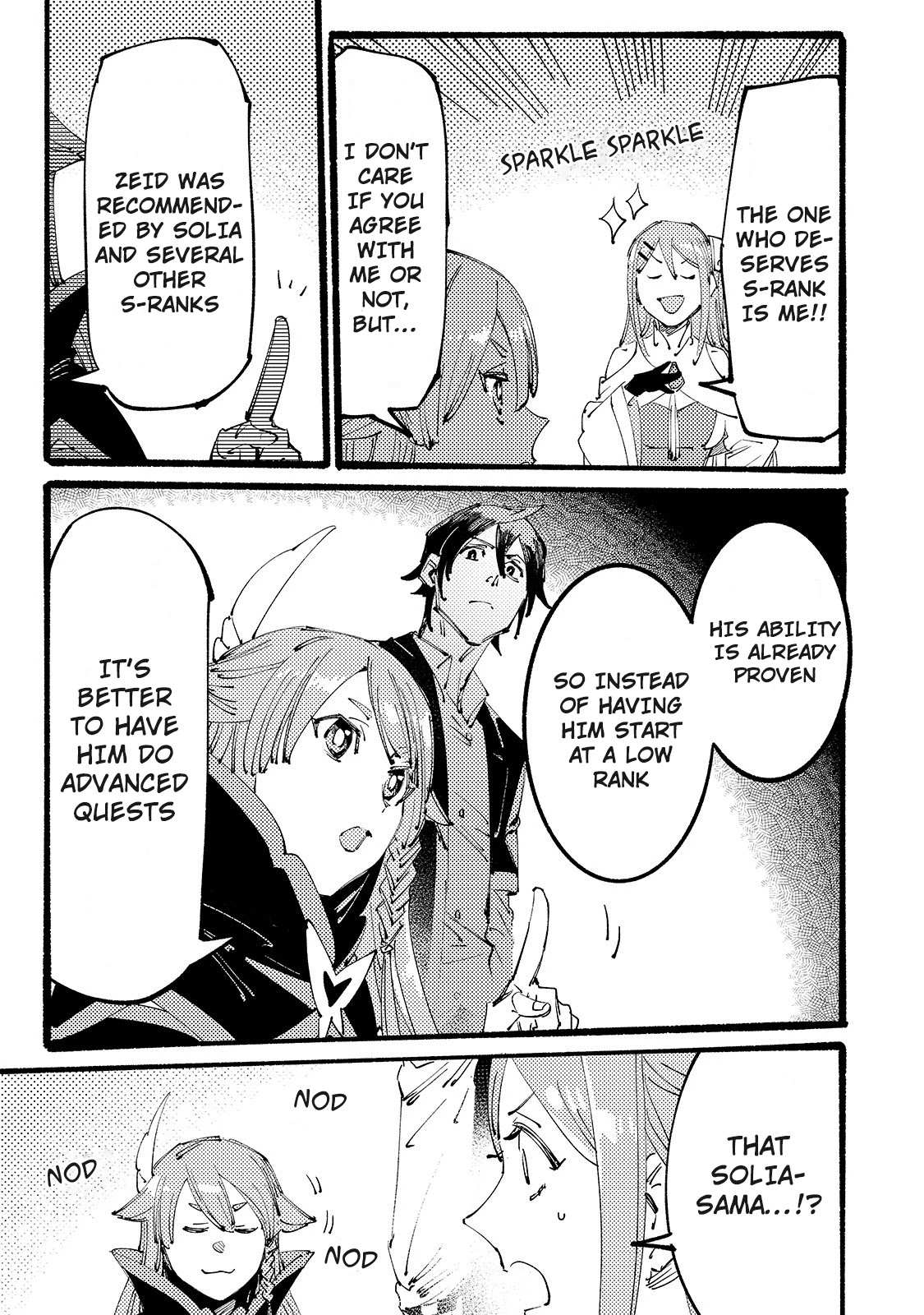The S*ave of the “Black Knights” Is Recruited by the “White Adventure’s Guild” As an S-ranked Adventurer Chapter 3 — Page 10