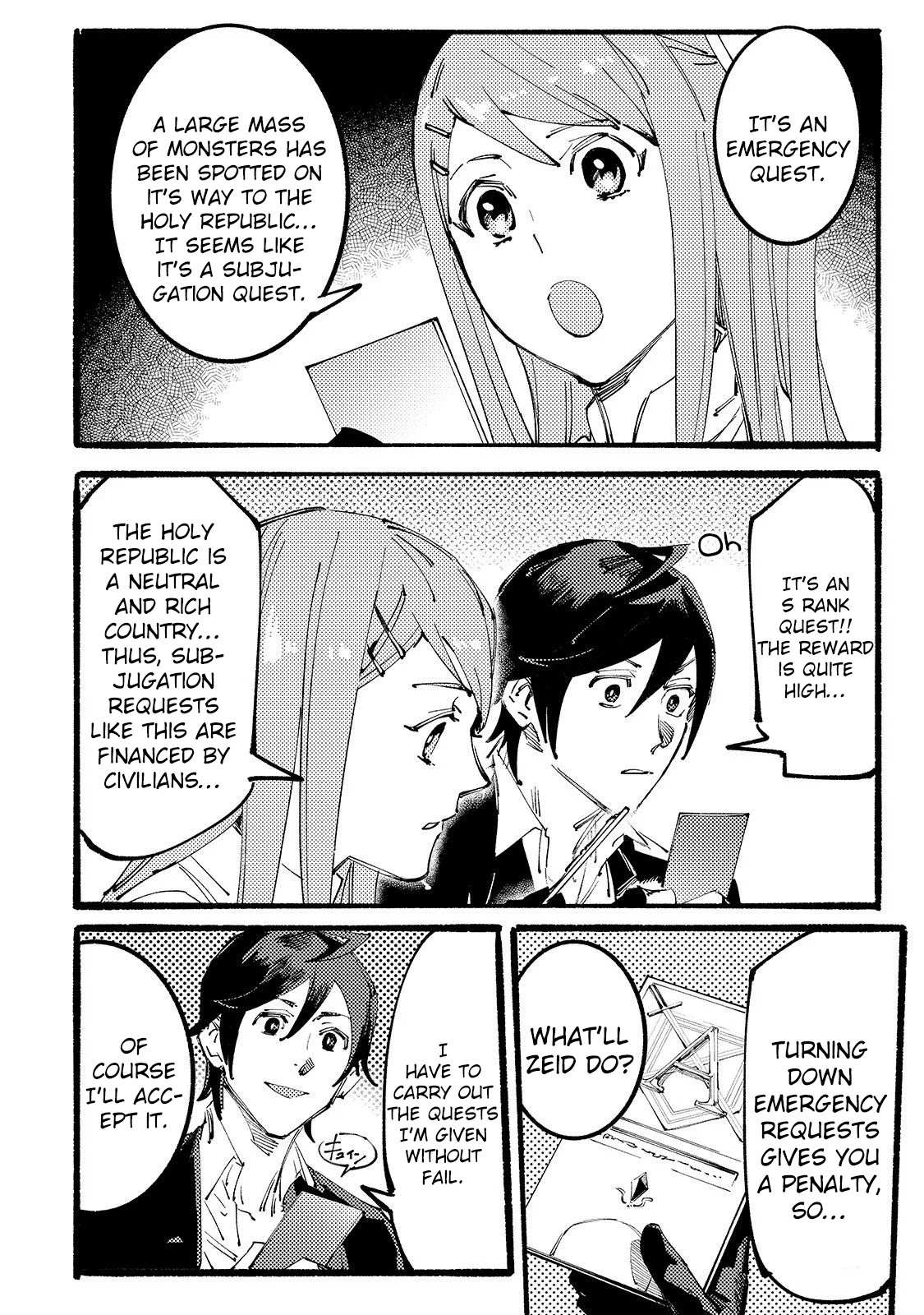 The S*ave of the “Black Knights” Is Recruited by the “White Adventure’s Guild” As an S-ranked Adventurer Chapter 4 — Page 21