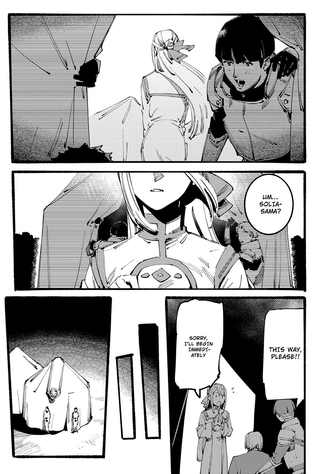 The S*ave of the “Black Knights” Is Recruited by the “White Adventure’s Guild” As an S-ranked Adventurer Chapter 7 — Page 6