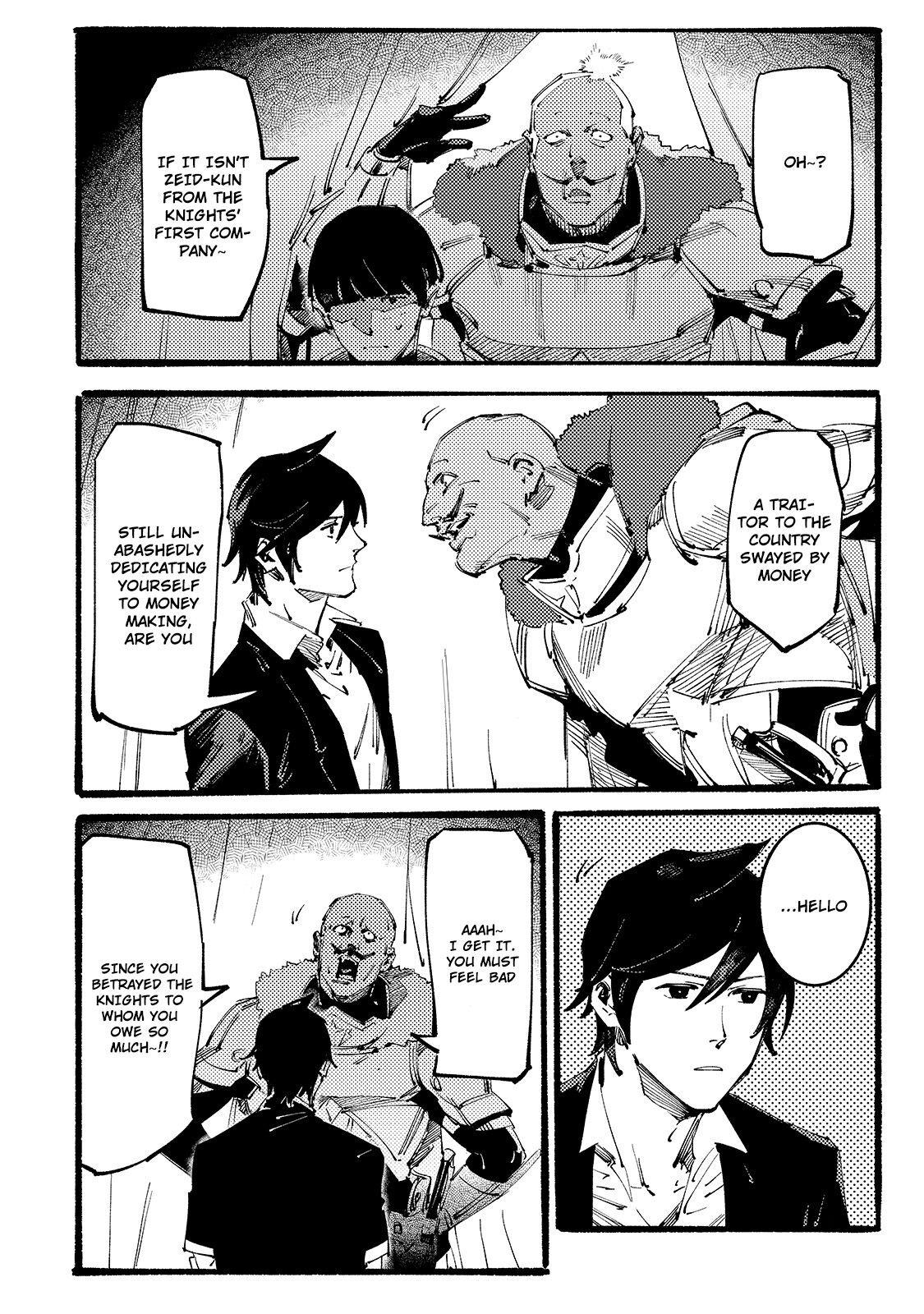 The S*ave of the “Black Knights” Is Recruited by the “White Adventure’s Guild” As an S-ranked Adventurer Chapter 7 — Page 9