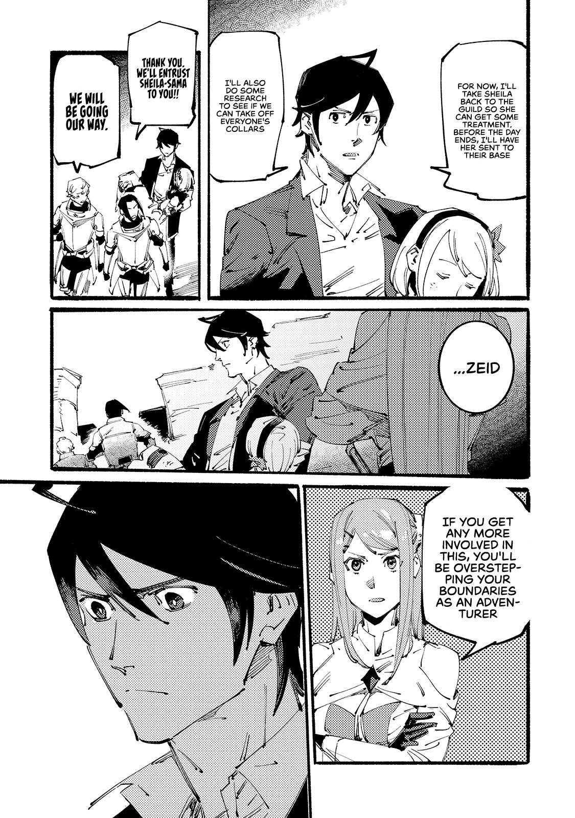 The S*ave of the “Black Knights” Is Recruited by the “White Adventure’s Guild” As an S-ranked Adventurer Chapter 9 — Page 13