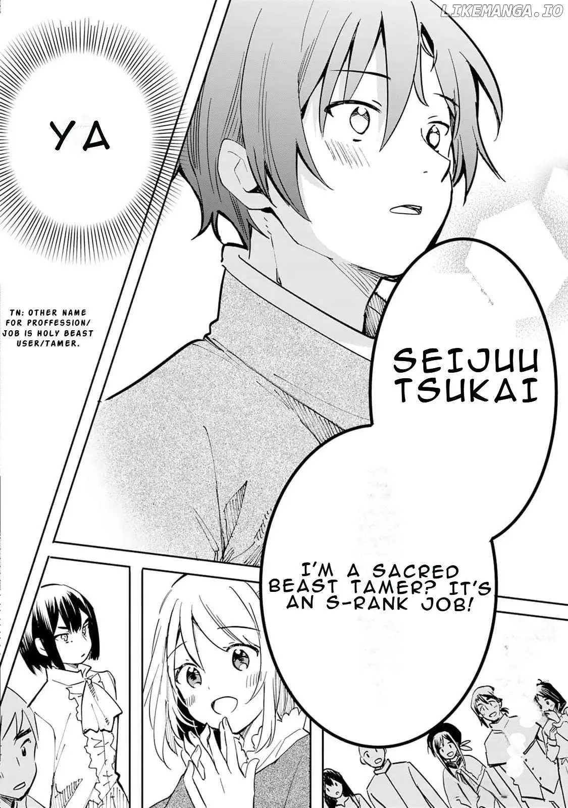 The Sacred Beast Tamer Who Summoned a Lizard (Actually a Divine Dragon) Chapter 1 — Page 9