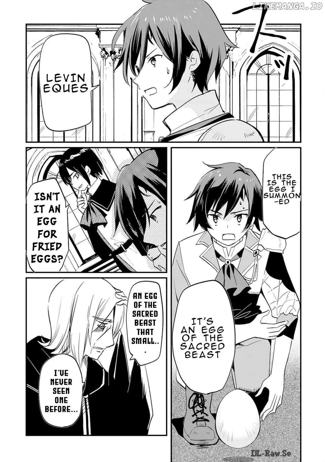The Sacred Beast Tamer Who Summoned a Lizard (Actually a Divine Dragon) Chapter 1 — Page 21